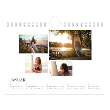 Fotokalender A5 — Surfing sunsets