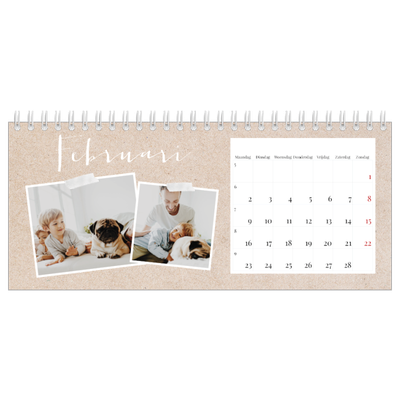 Bureaukalenders — Scrapbook kalender [Februari]