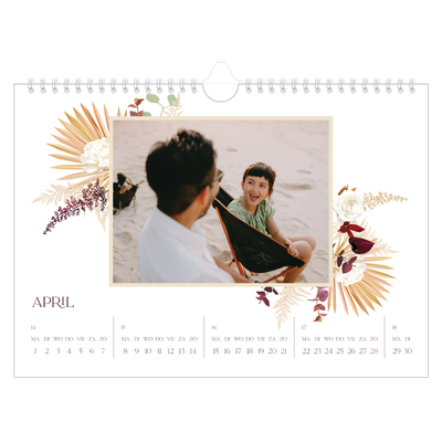 Fotokalender A4 — Bohemian [April]