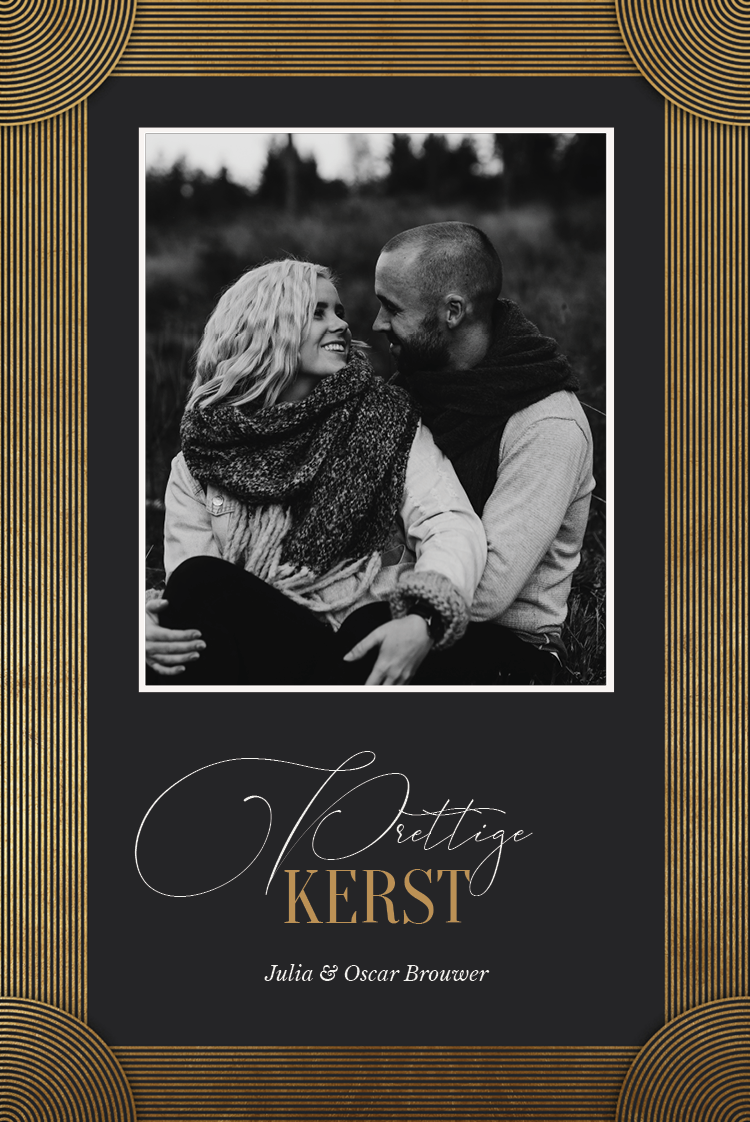 Fotokaarten — Klassieke elegantie