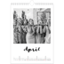 Fotokalender A4 (20 x 30 cm) — Handgeschreven letters [April]
