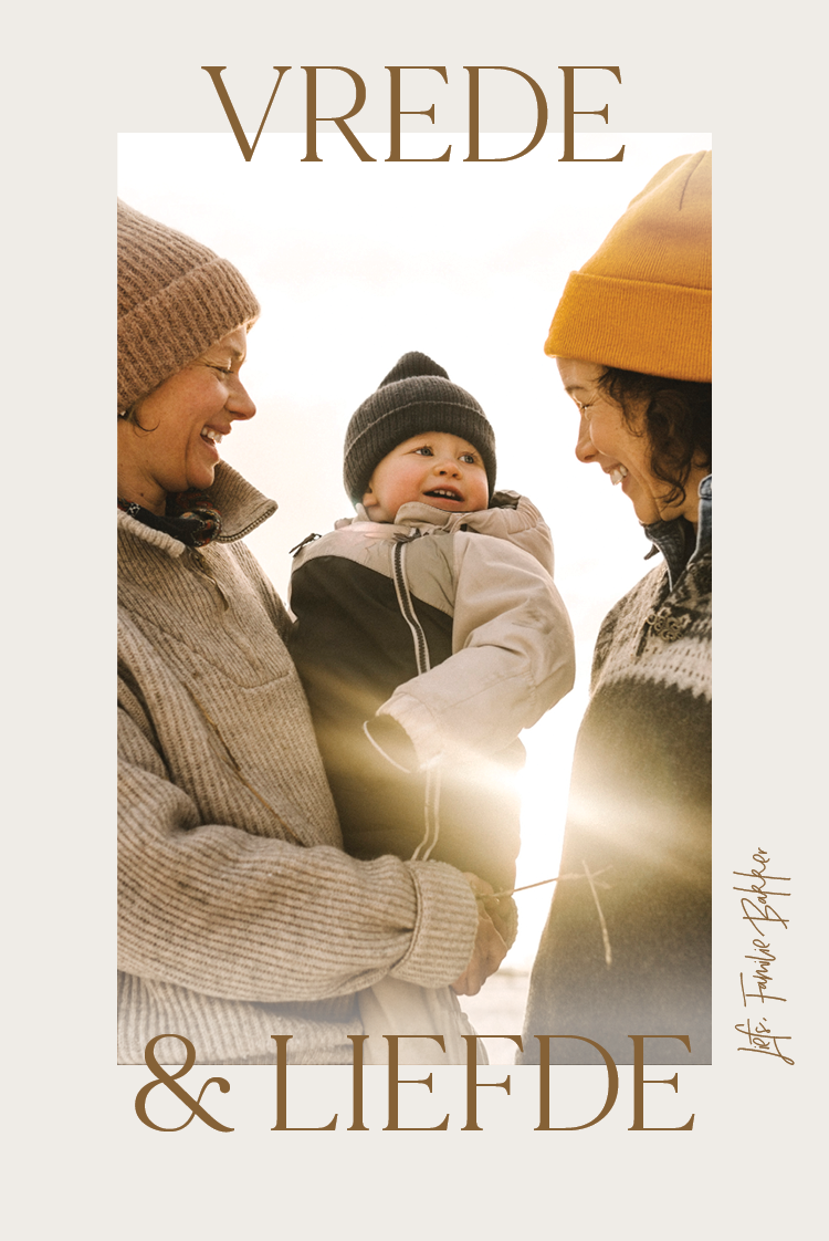 Fotokaarten — Vrede en liefde