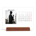 Bureaukalender met houten standaard  — Mijn reisverhaal - Londen [Januari]