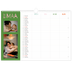 A3 Familieplanners — Vrolijk & kleurrijk - gezinsplanner 4 personen [Maart]