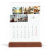 Bureaukalender met houten standaard  — City trip [April]