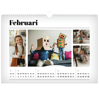 Fotokalender A3 — Vers van de pers [Februari]