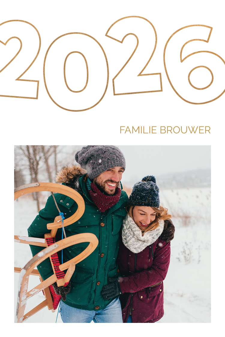 Fotokaarten — Nieuwjaarsgetal