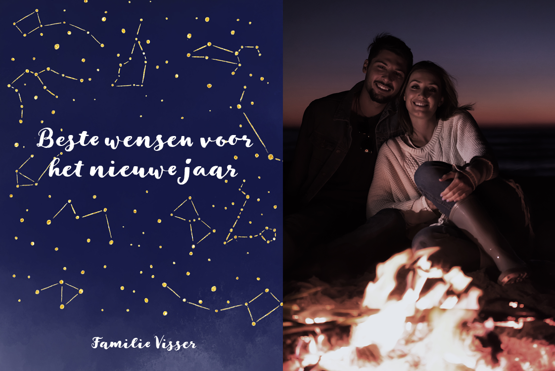 Fotokaarten — Sterrennacht