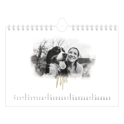 Fotokalender A5 — Foto effect [Mei]
