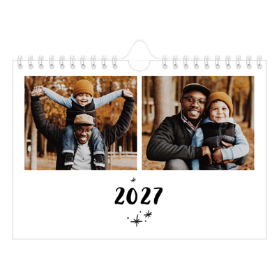 Fotokalender A5 — Handgeschreven letters [omslag]