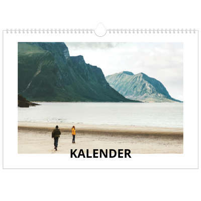 Fotokalender A3 — Witte randen [omslag]