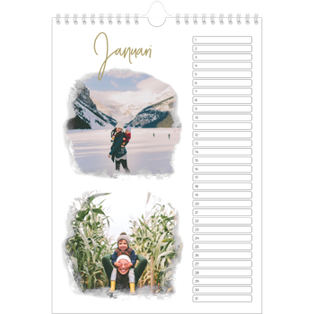 Fotokalender A4 — Foto effect