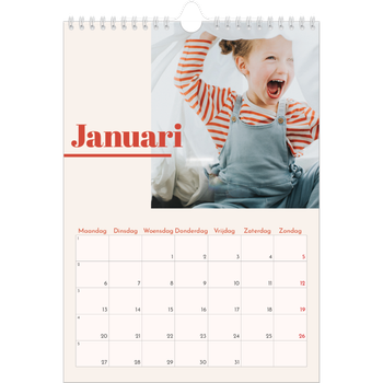 Fotokalender A4 — 90s nostalgie
