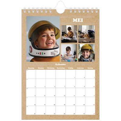 Fotokalender A5 — Magazine stijl [omslag]