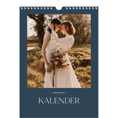 Fotokalender A4 (20 x 30 cm) — Leisteen & schreef [omslag]