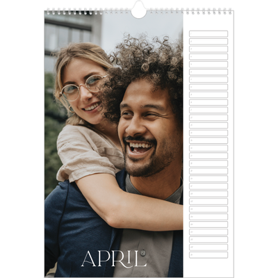 Verjaardagskalenders A3 — Groots [April]