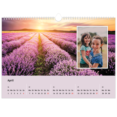 Fotokalender A3 — Vier jaargetijden [April]