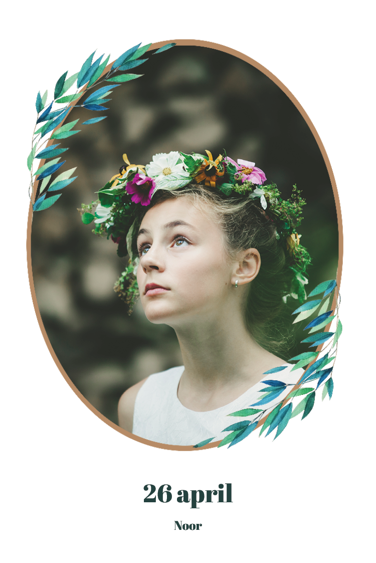 Bedankkaarten — Eucalyptus Waterverf