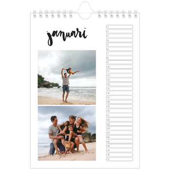 Fotokalender A5 — Handgeschreven letters