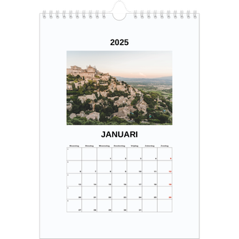 Fotokalender A4 — Eenvoudige foto