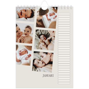 Fotokalender A5 — Herinneringen in beweging