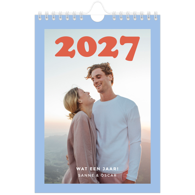 Fotokalender A5 — Retro stijl frames [omslag]