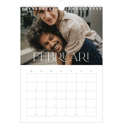 Fotokalender A4 (20 x 30 cm) — Groots [Februari]