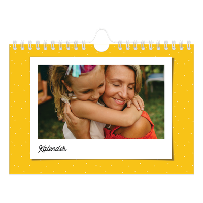 Fotokalender A5 — Snapshots in felle kleuren [omslag]
