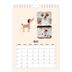 Fotokalender A5 — Hondenpoten en krabbels [Maart]