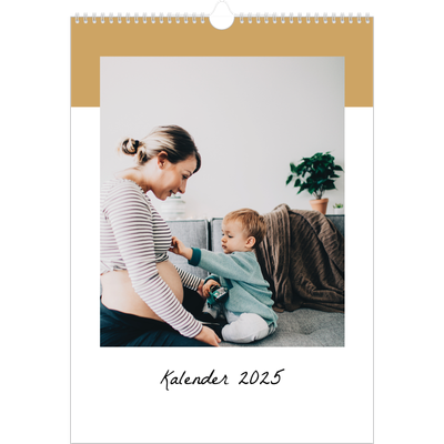 A3 Jaarkalender — Kalender Lijst [omslag]