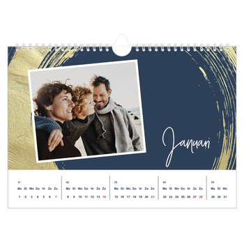 Fotokalender A4 — Goudenpenseel vegen