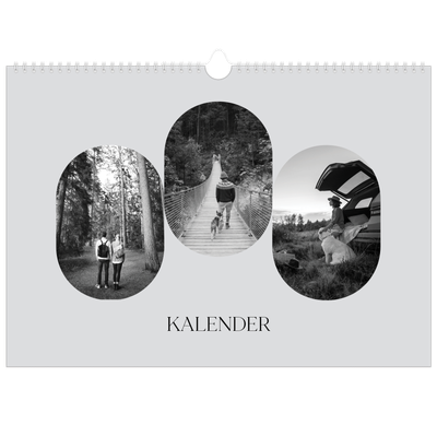 Fotokalender A3 — De open weg [omslag]