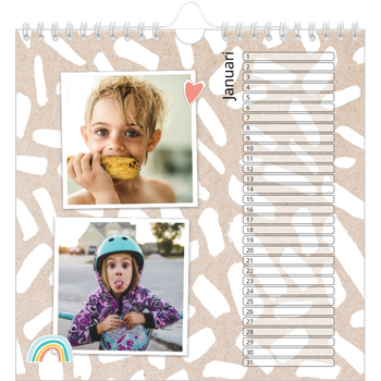 Fotokalender Vierkant — Rustiek