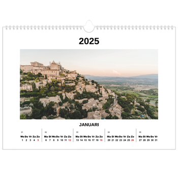 Fotokalender A3 — Eenvoudige foto