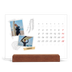 Bureaukalender met houten standaard  — Plakboek flair [Februari]