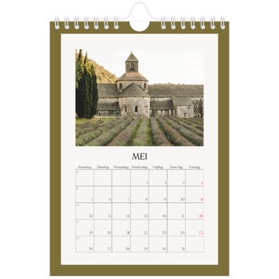 Fotokalender A5 — Klassieke kleuren [omslag]