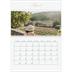 Fotokalender A4 Dubbel (30 x 40 cm) — Gouden banner [April]
