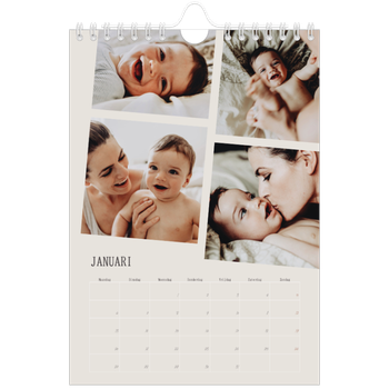 Fotokalender A5 — Herinneringen in beweging