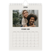 Fotokalender A5 — Simpel ivoor [Februari]