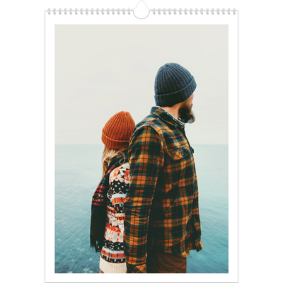 Verjaardagskalenders A3 — Schreefletters [omslag]