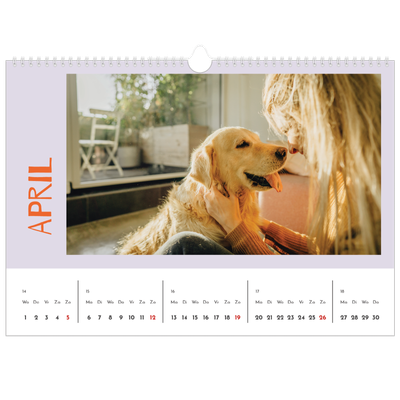 Fotokalender A3 — Vrolijk & kleurrijk [April]