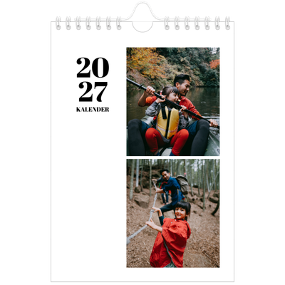 Fotokalender A5 — Serif en momenten [omslag]