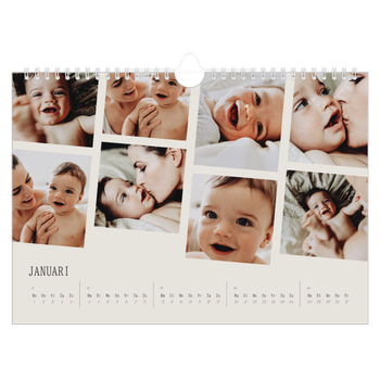 Fotokalender A4 — Herinneringen in beweging