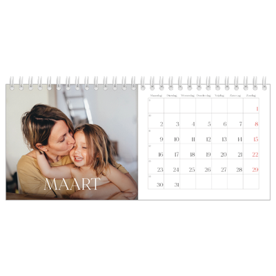 Bureaukalenders — Twaalf grote maanden [Maart]