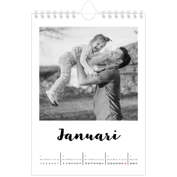 Fotokalender A5 — Handgeschreven letters
