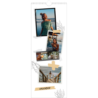 Smalle kalender  — Plakboek flair [omslag]