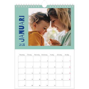 Fotokalender A4 — Vrolijk & kleurrijk
