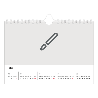 Fotokalender A5 — Ontwerp je eigen fotoproduct [omslag]