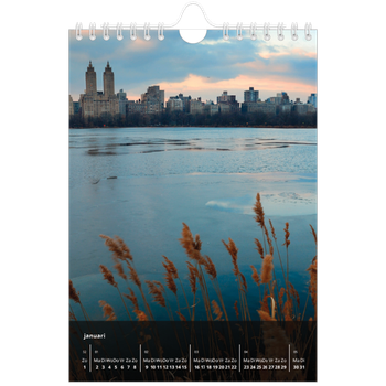 Fotokalender A5 — Fotoverloop naar transparant