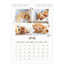 Fotokalender A5 — Speelse kitten [April]